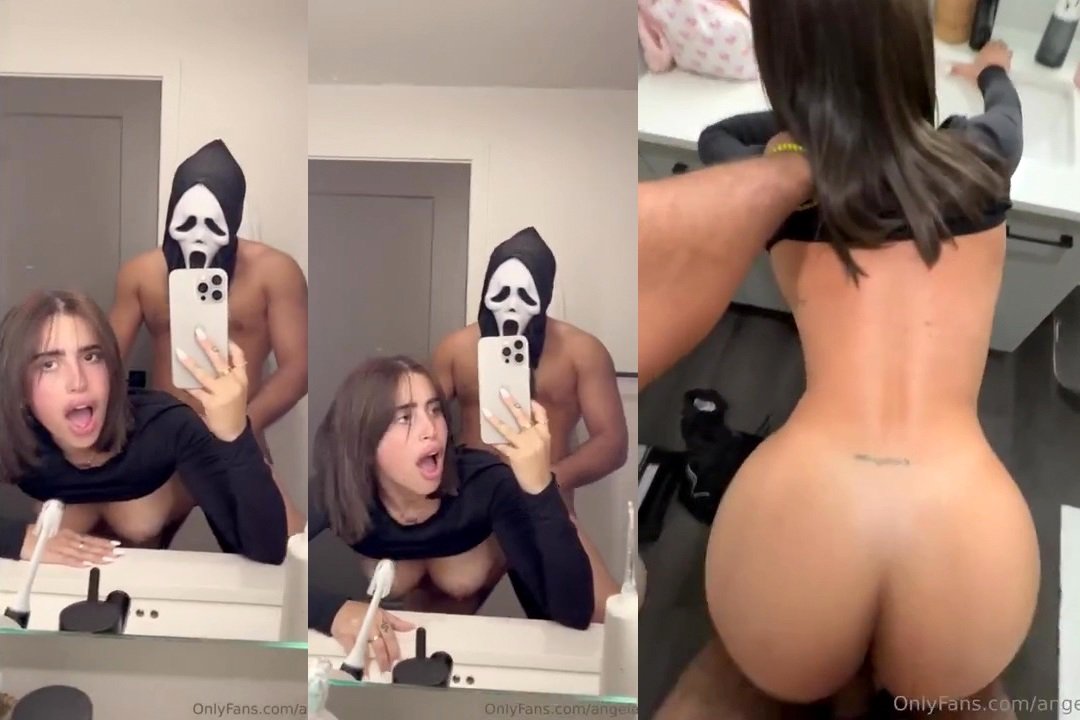 Angela Alvarez Scream Ghostface Sextape Video Leaked