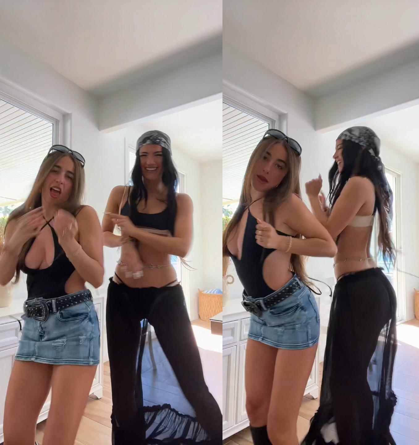 Charli Damelio Nude See Through Dance Video Leaked
