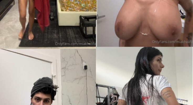 Mia Khalifa Nude Dressing Onlyfans Video Leaked