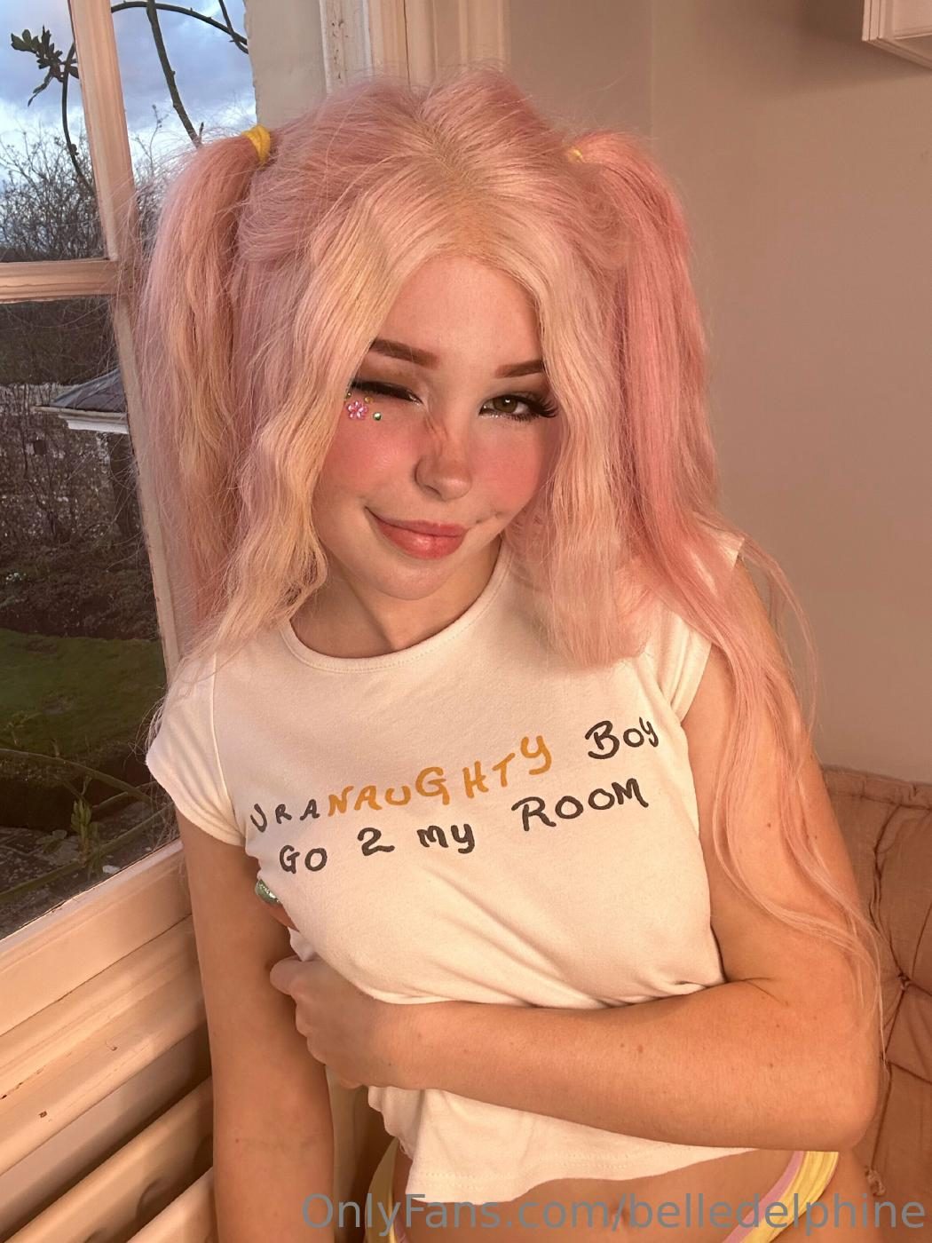 Belle Delphine Nude Naughty Wet T Shirt Onlyfans Set Leaked