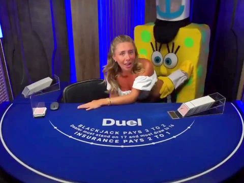 Bonnie Blue SpongeBob Duel Casino Sextape Video Leaked