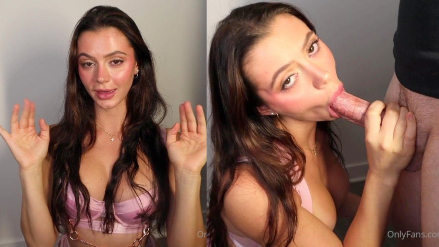 Jakara Mitchell ASMR Blowjob POV Video Leaked
